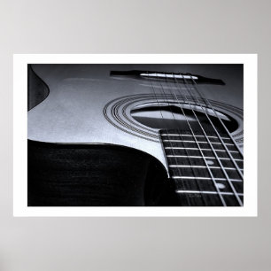 Gitarre reiht BW auf Poster