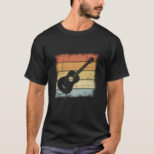 Gitarre-Retro-Design T-Shirt