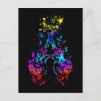 Gitarre Retro Rock und Roll Music Lover Gitarrist