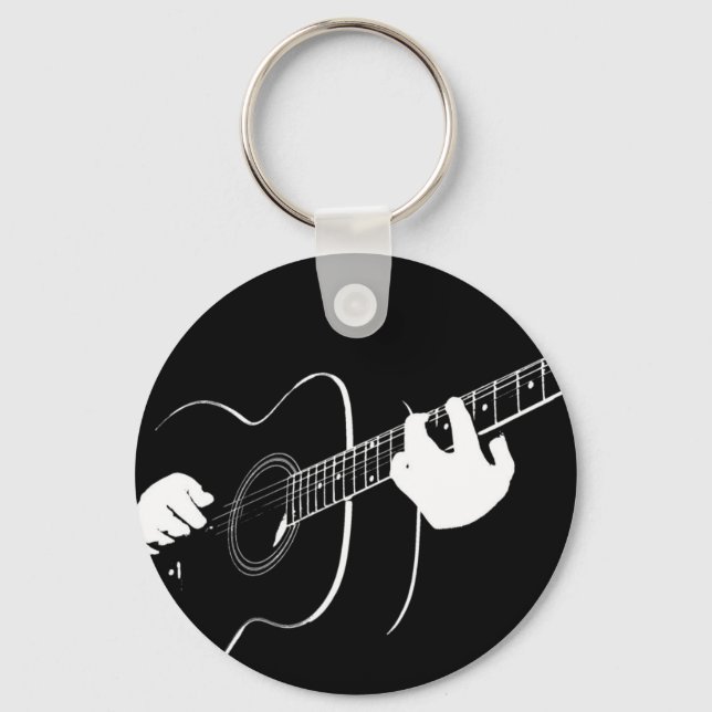 Gitarre Schlüsselanhänger (Vorderseite)