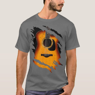 Gitarre Shirt Gitarre Acoustic Music Shirt Gitarri