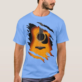 Gitarre Shirt Gitarre Acoustic Music Shirt Gitarri