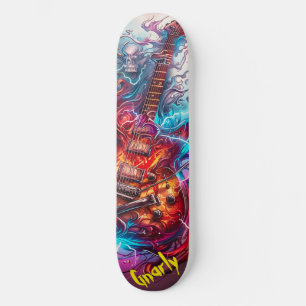 Gitarre Skateboard
