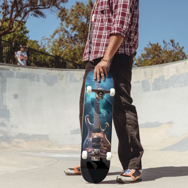 Gitarre Skateboard (Außenbereich 2)