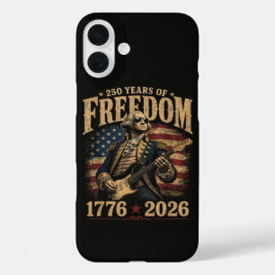 Gitarre spielen 250 Jahre 4. Juli iPhone 16 Plus Hülle