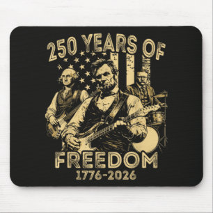 Gitarre spielen 4. Juli 250. Jubiläum Mousepad