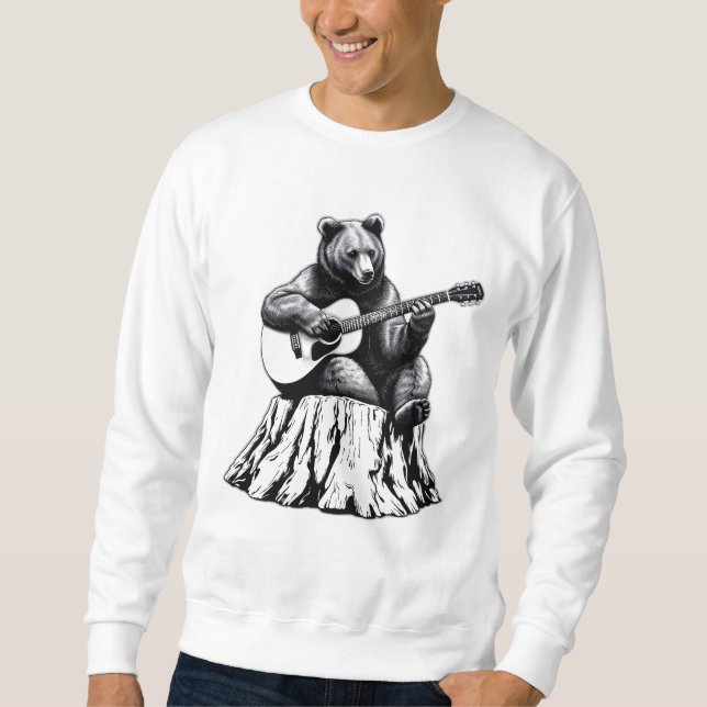 Gitarre spielen - Acoustic Vibes Sweatshirt (Vorderseite)