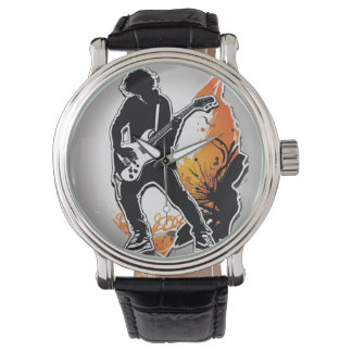 Gitarre spielen armbanduhr