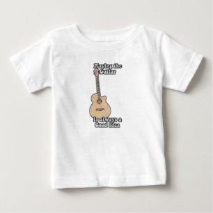 Gitarre spielen ist immer eine gute Idee. vintage Baby T-shirt