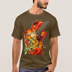 Gitarre spielen Musik Das Leben T-Shirt