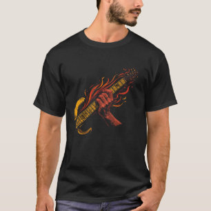 Gitarre spielen Musik Das Leben T-Shirt