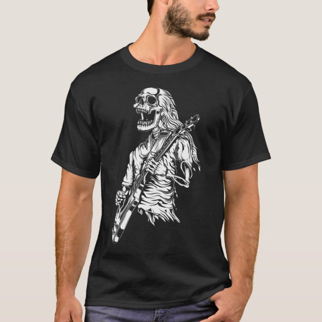 Gitarre spielen T-Shirt (Vorderseite)