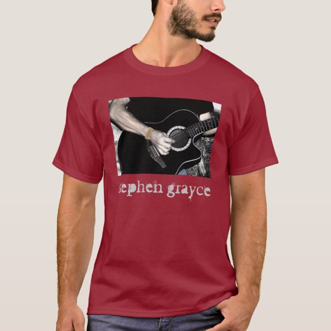 Gitarre STEPHEN GRAYCE T - Shirt (Vorderseite)