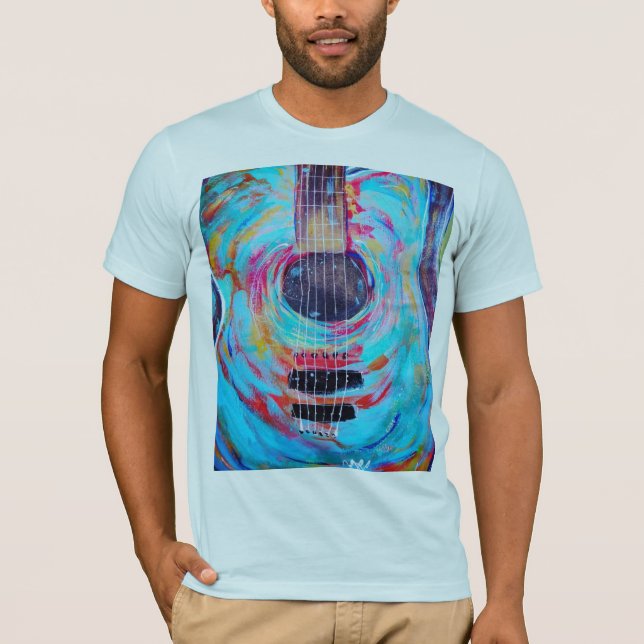 Gitarre-T - Shirt (Vorderseite)