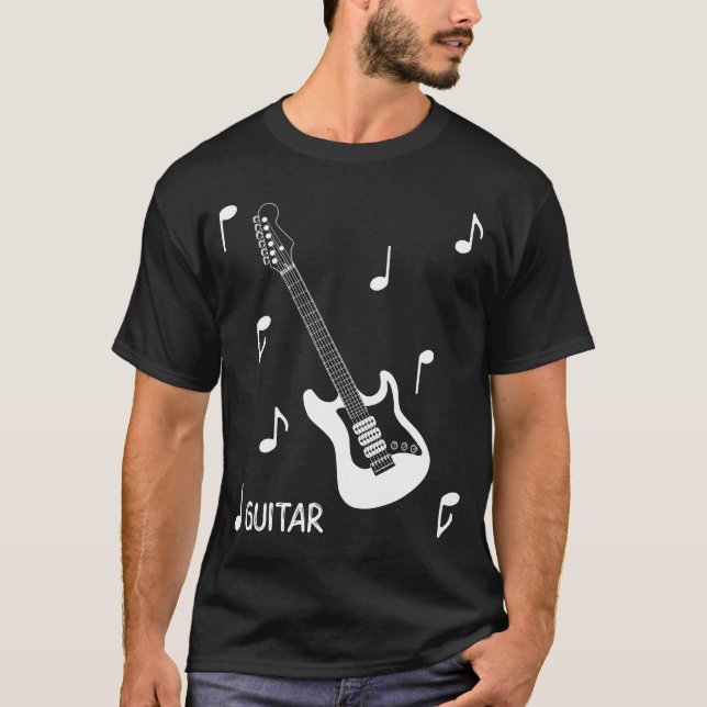 Gitarre T-Shirt (Vorderseite)
