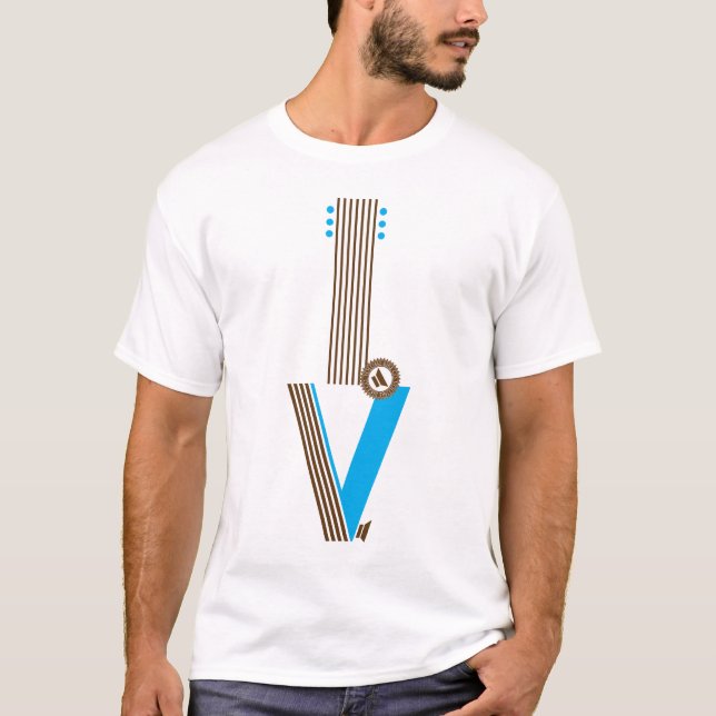 Gitarre T-Shirt (Vorderseite)