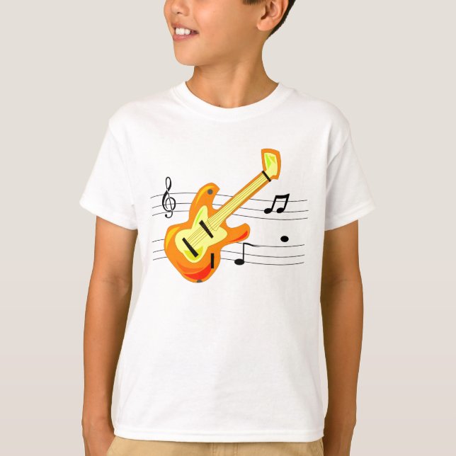 Gitarre T-Shirt (Vorderseite)