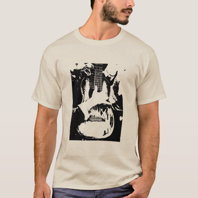 Gitarre T-Shirt (Vorderseite)