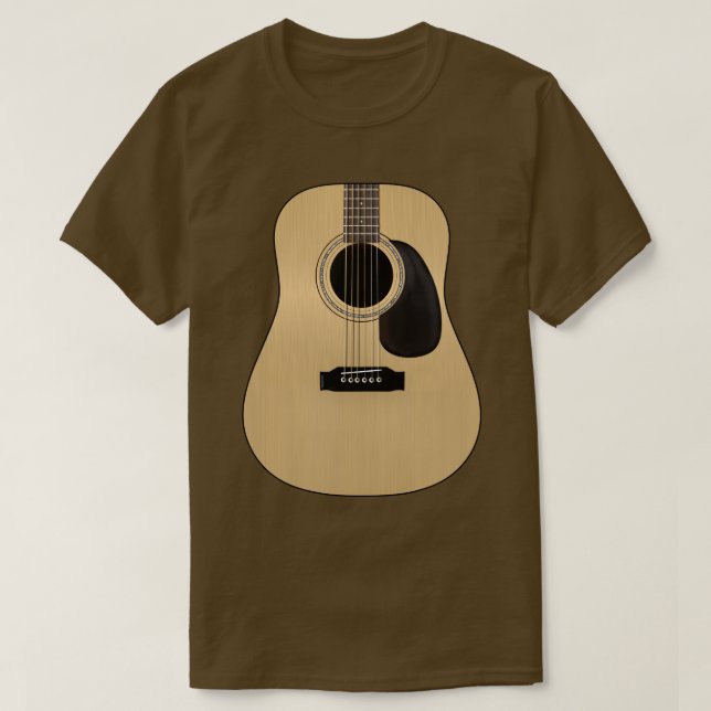 Gitarre T-Shirt (Design vorne)