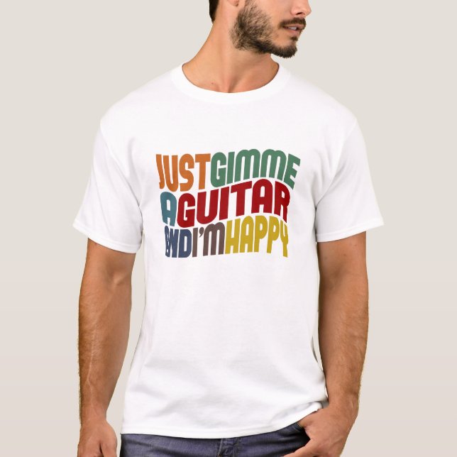 Gitarre T-Shirt (Vorderseite)