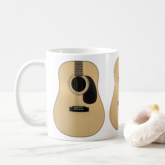 Gitarre Tasse (Mit Donut)