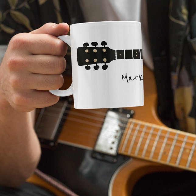 Gitarre Tasse (a coffee for the guitarist)