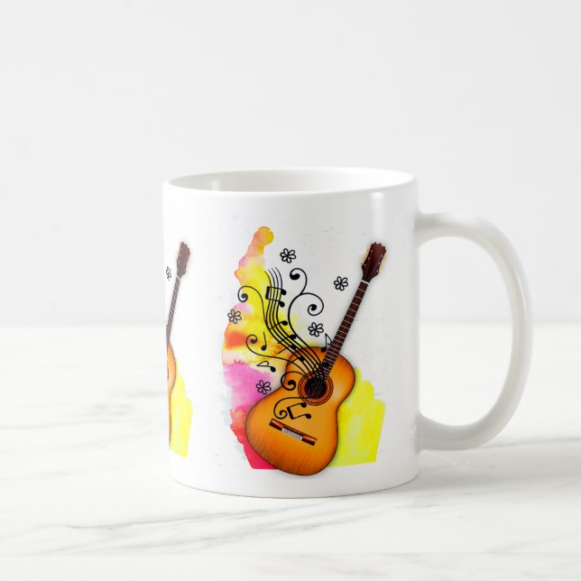 Gitarre Tasse (Rechts)