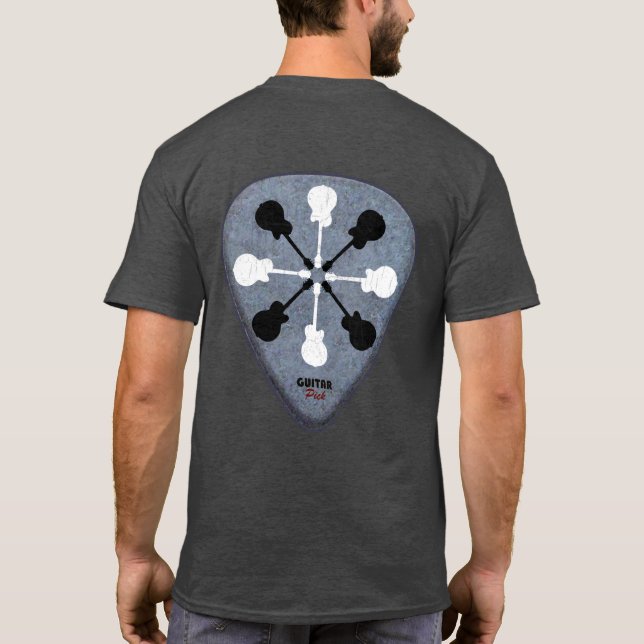 Gitarre tee Rock (Rückseite)