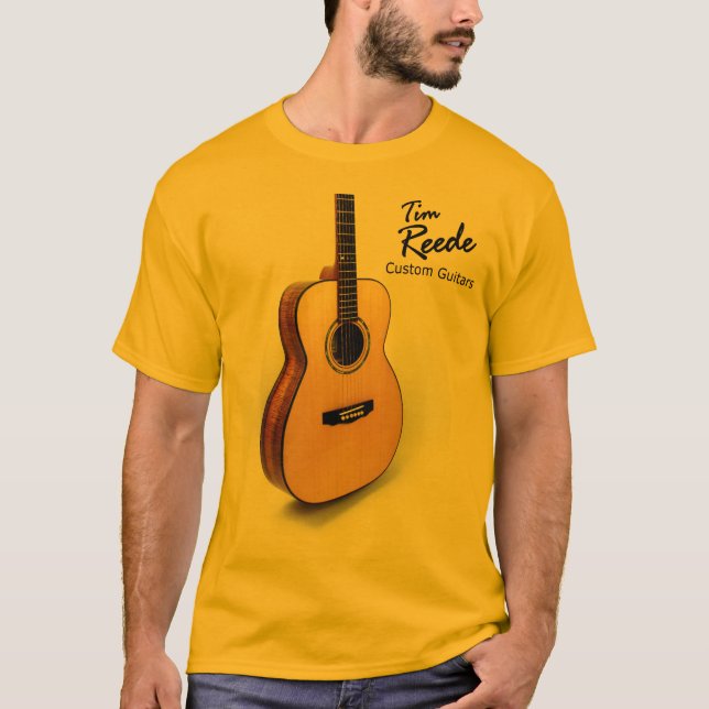 Gitarre Tims Reede OM T-Shirt (Vorderseite)
