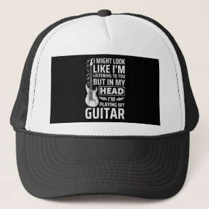 Gitarre Truckerkappe
