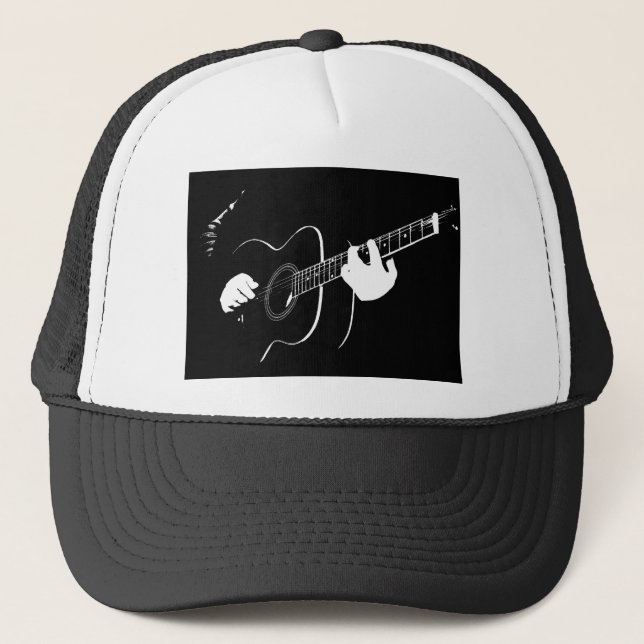 Gitarre Truckerkappe (Vorderseite)