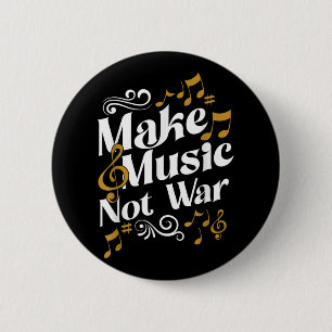 Gitarre und Drummer Jazz Band machen Musik nicht K Button