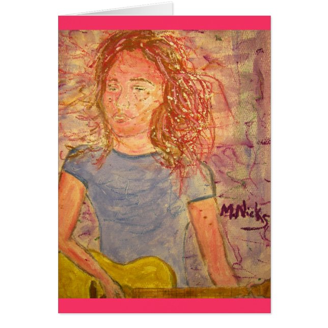 Gitarre und Skizze (Vorne)