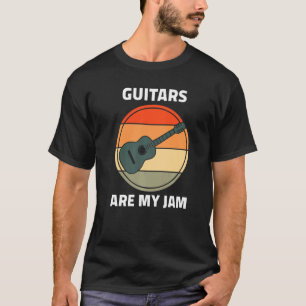 Gitarre Vintag Gitarre Cool Retro Gitarren sind me T-Shirt