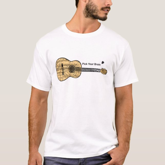 Gitarre: Wählen Sie Ihr Gehirn T-Shirt (Vorderseite)