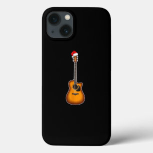 Gitarre Weihnachtsmannmütze Weihnachten Pajama Dek Case-Mate iPhone Hülle