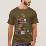Gitarre Weihnachtsmannmütze Weihnachtsbaum Funny M T-Shirt<br><div class="desc">Gitarre Weihnachtsmannmütze Weihnachtsbaum Funny Music Lieben Xmas .</div>