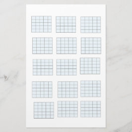 Gitarren-Akkordpapier Briefpapier