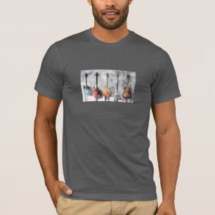 Gitarren auf der Wand T-Shirt