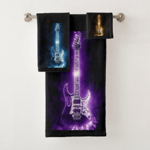 Gitarren Badetuch Set