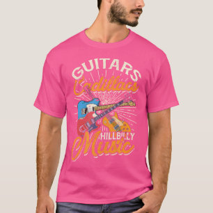 Gitarren Cadillacs Hillbilly-Musik - Country-Songs T-Shirt