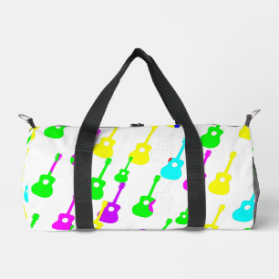 Gitarren-Collage Duffle Bag