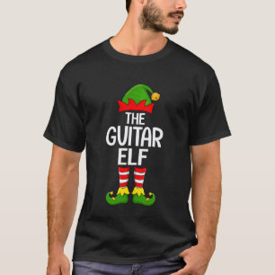 Gitarren-Elf passende Familien-Elf-Truppe Gitarris T-Shirt