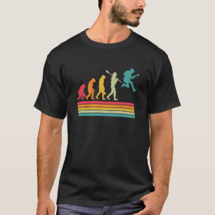Gitarren-Evolution des Spielers Lustiger Gitarrist T-Shirt