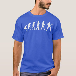 Gitarren-Evolution Lustiger Gitarrist Spieler Musi T-Shirt