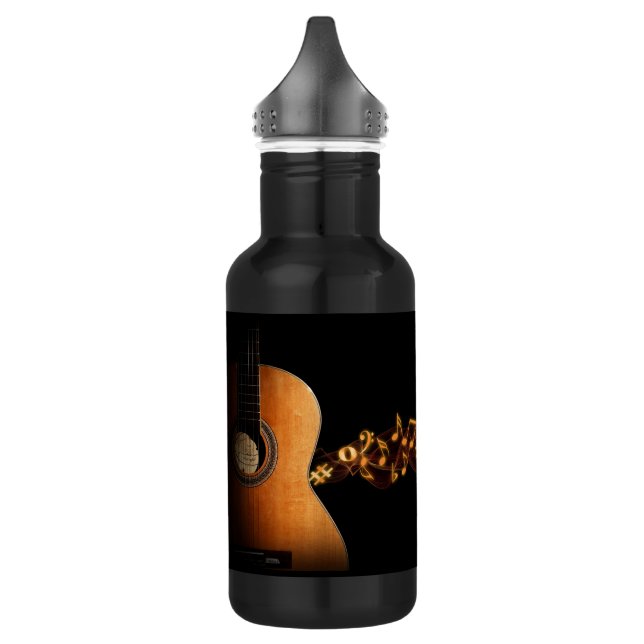 Gitarren-Flasche Edelstahlflasche (Links)