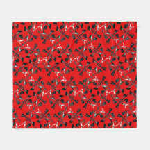 Gitarren-Fleece-Decke