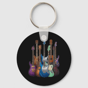 Gitarren Gitarristen Musik Gitarre Geschenke Für M Schlüsselanhänger
