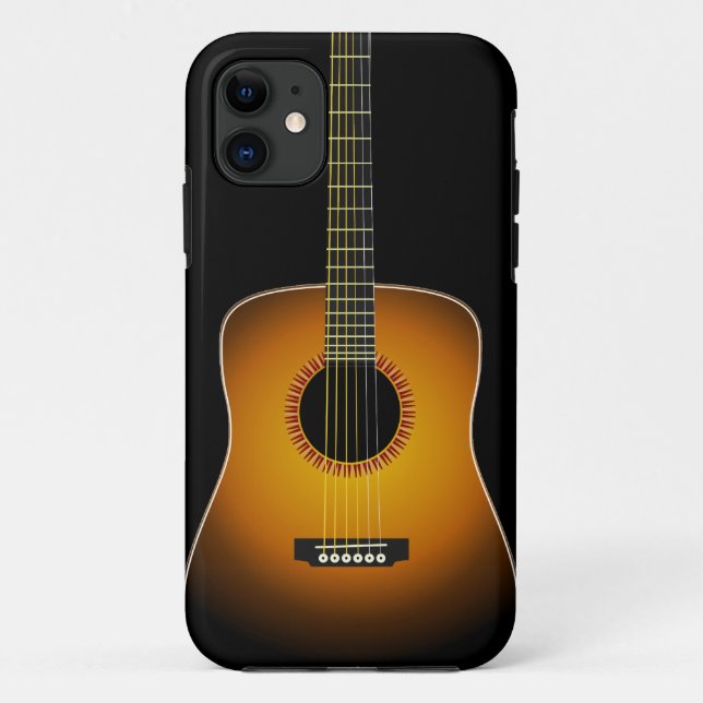Gitarren-Hintergrund iPhone 5 Abdeckung Case-Mate iPhone Hülle (Rückseite)