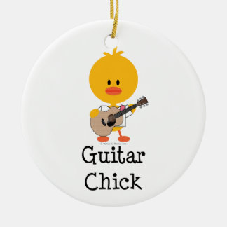 Gitarren-Küken-Verzierung Keramikornament